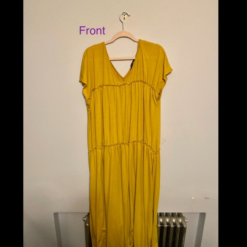 Big Mustard Dress
